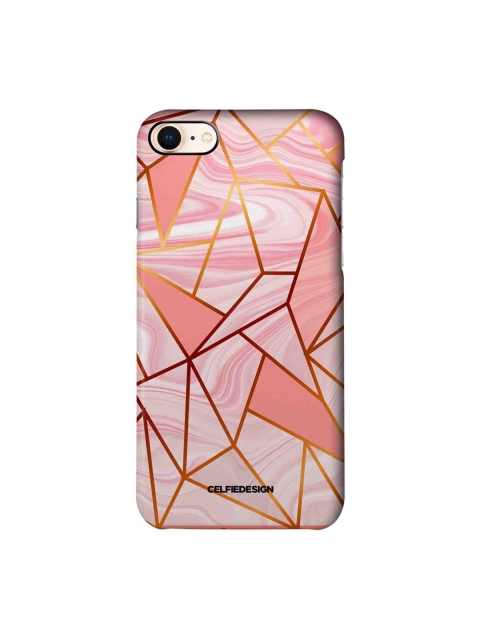 

CelfieDesign Peach Marble Flow iPhone 8 Slim Back Case