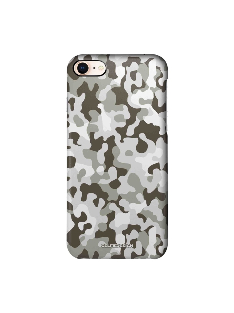 

CelfieDesign Olive Green & Grey Camo iPhone 8 Slim Back Case