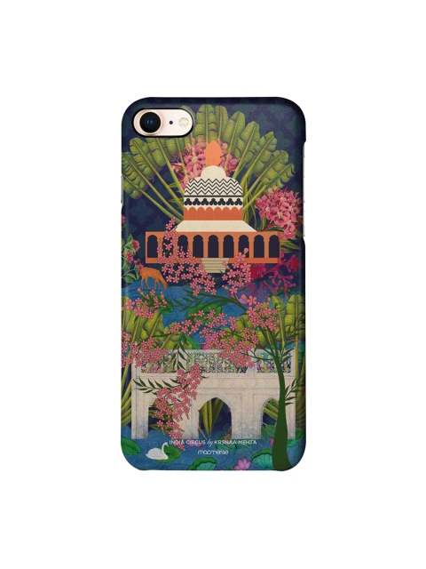 

CelfieDesign Green & Blue Blossoms iPhone 8 Slim Back Case