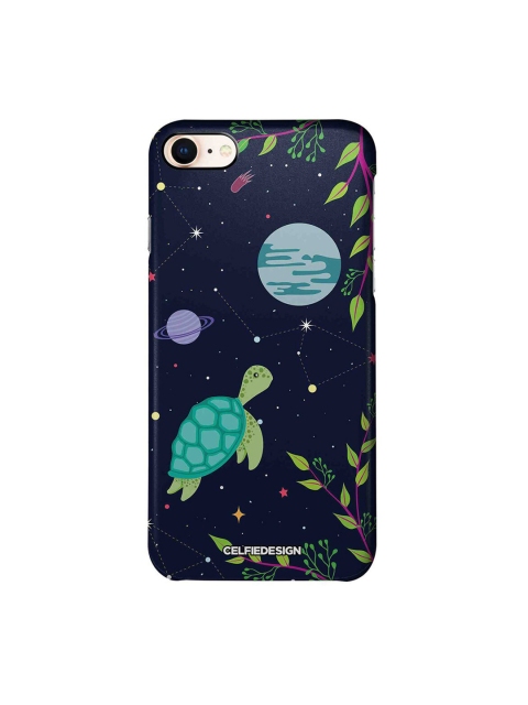 

CelfieDesign Blue & Green Space Turtle iPhone 8 Slim Back Case