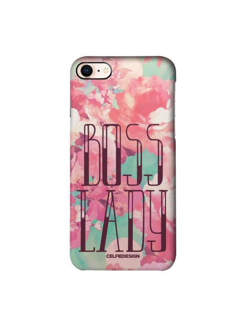

CelfieDesign Pink & Black Boss Lady iPhone 8 Slim Back Case
