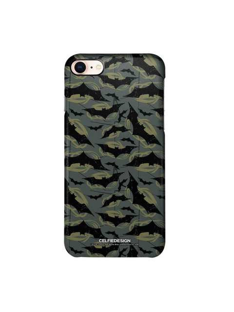 

CelfieDesign Grey & Black Batman Mashup Superhero Printed iPhone 8 Slim Back Case