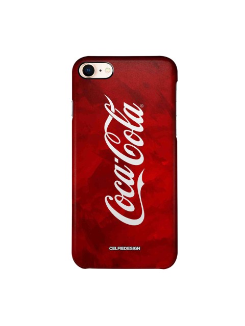 

CelfieDesign Red & White Mist Coke Printed iPhone 8 Slim Back Case