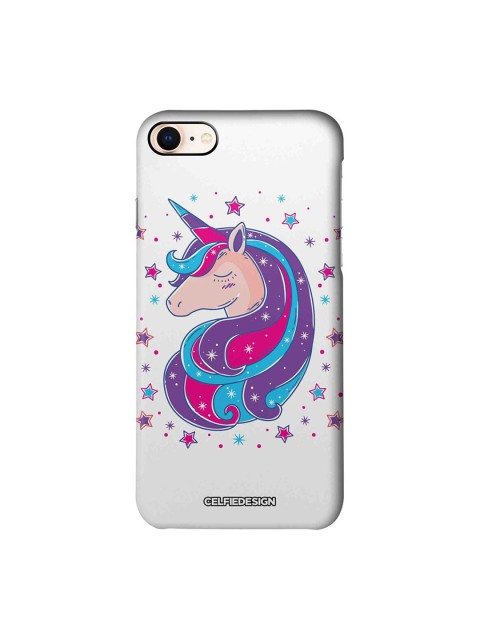 

CelfieDesign Purple & White Unicorn iPhone 8 Slim Back Case