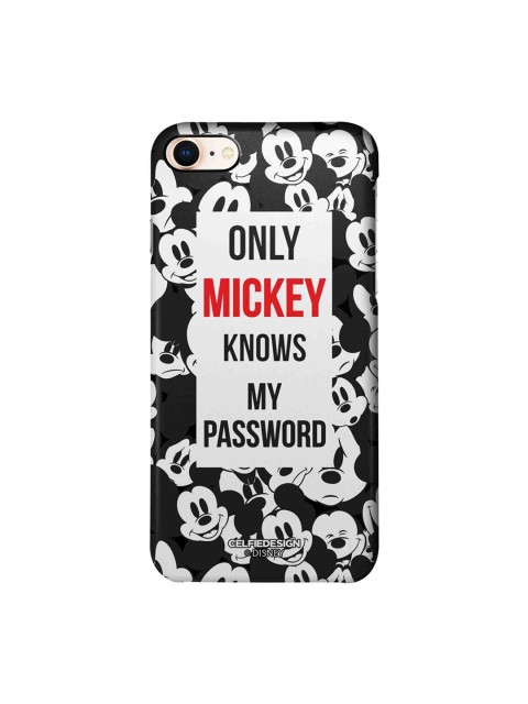

CelfieDesign Black & White Mickey my Password iPhone 8 Slim Back Case