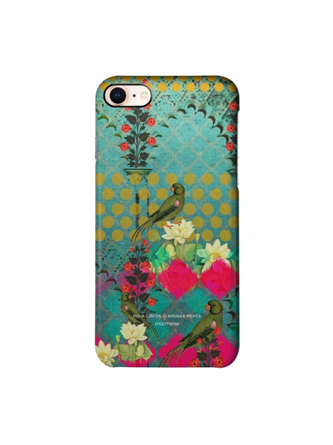 

CelfieDesign Sea Green & Pink Mitthu Miya Quirky Printed iPhone 8 Slim Back Case