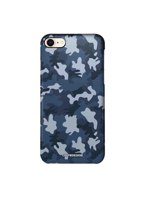 

CelfieDesign Blue Camo iPhone 8 Slim Back Case