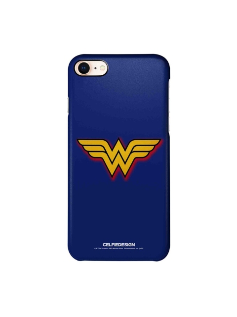 

CelfieDesign Blue & Yellow Logo Wonder Woman iPhone 8 Slim Back Case