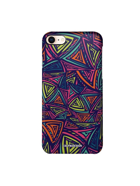 

CelfieDesign Pink & Blue Neon Angles iPhone 8 Slim Back Case