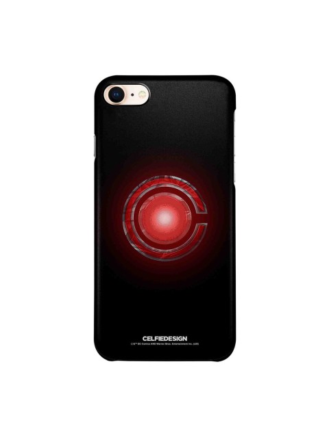 

CelfieDesign Black & Red Logo Cyborg iPhone 8 Slim Back Case