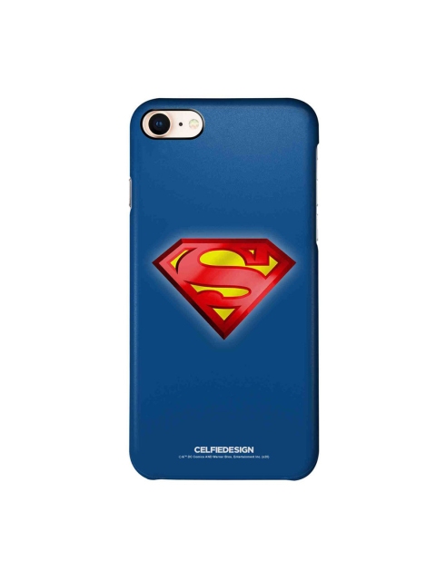 

CelfieDesign Blue & Red Logo Superman iPhone 8 Slim Back Case