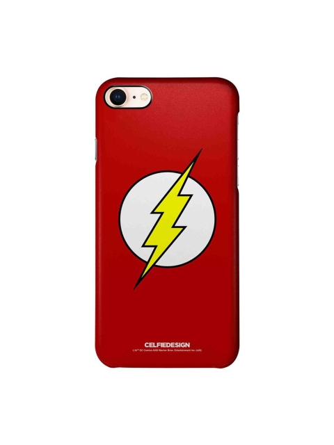 

CelfieDesign Red & Yellow Logo Flash iPhone 8 Slim Back Case