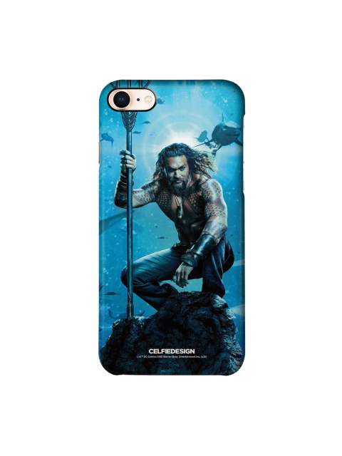 

CelfieDesign Black & Blue Under the Aqua Printed iPhone 8 Slim Back Case