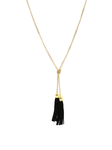 

OOMPH Gold-Toned Tassel Necklace