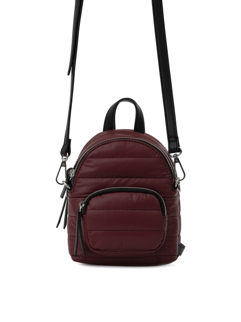 

MIRAGGIO Red Structured Quilted Sling Bag