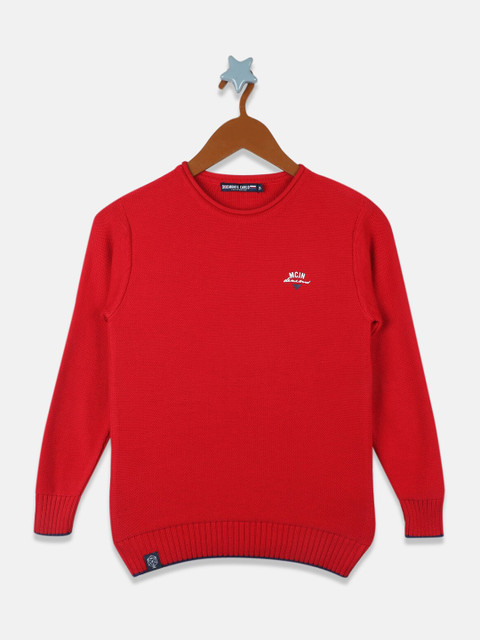 

Monte Carlo Boys Red Cotton Pullover