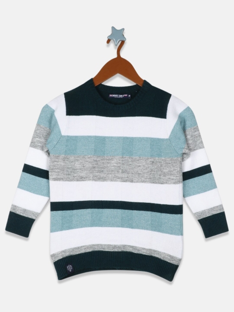 

Monte Carlo Boys Blue & White Striped Pullover