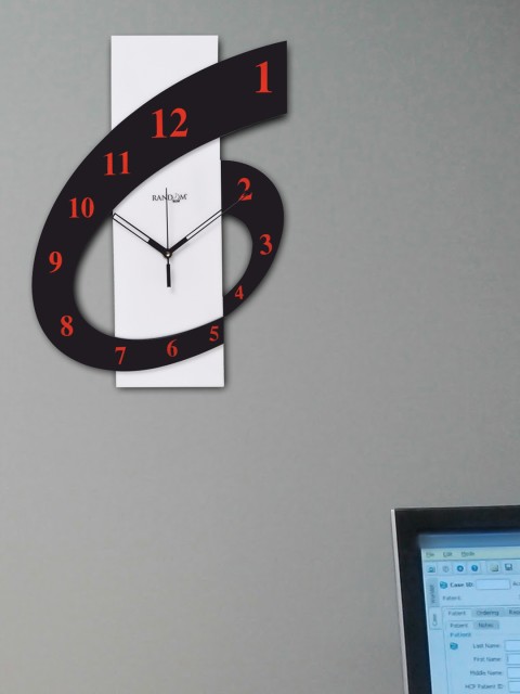 

RANDOM Black & White Dial 30 cm Analogue Wall Clock