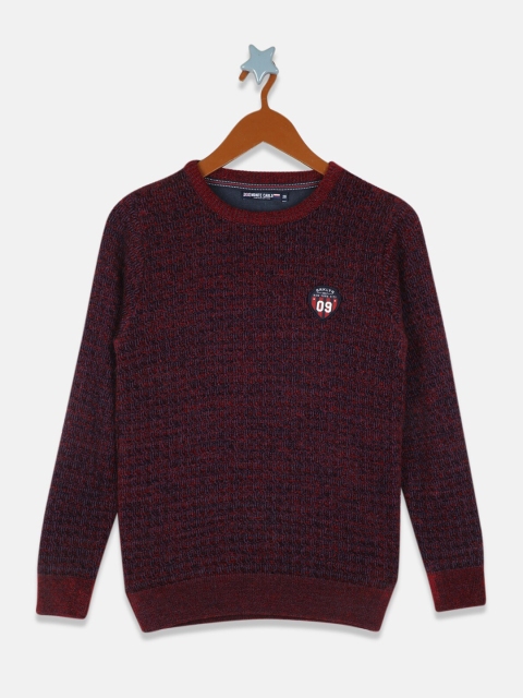 

Monte Carlo Boys Multicoloured & Maroon Pullover, Multi