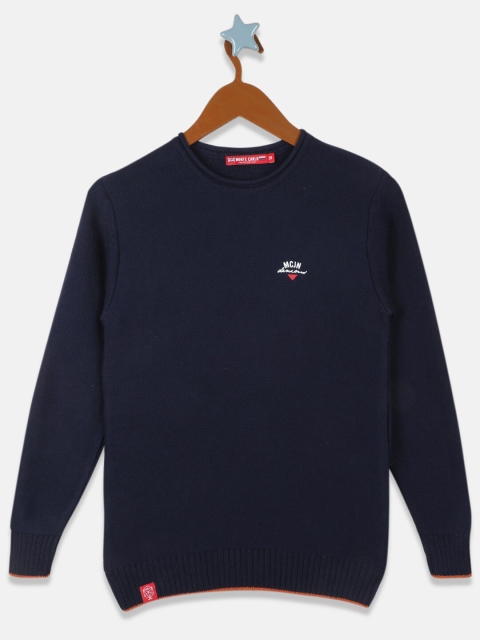 

Monte Carlo Boys Navy Blue Cotton Pullover