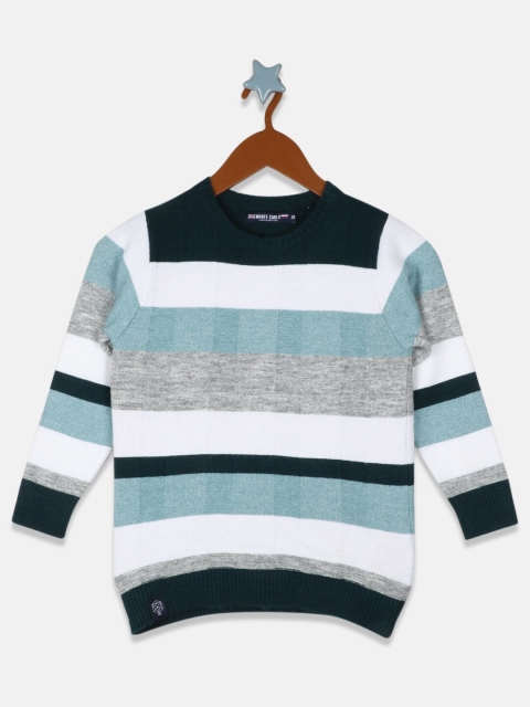 

Monte Carlo Boys Blue & White Striped Pullover