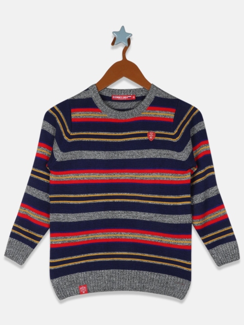 

Monte Carlo Boys Blue & Red Striped Pullover