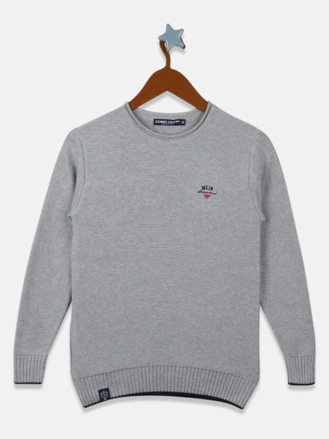

Monte Carlo Boys Grey Cotton Pullover