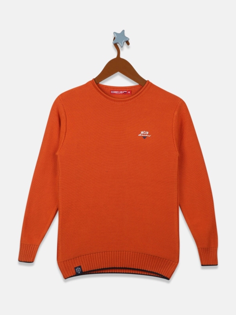 

Monte Carlo Boys Orange Cotton Pullover