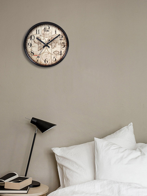 

RANDOM Brown Printed Dial 27.94 cm Analogue Wall Clock