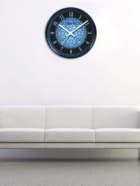 

RANDOM Blue Dial Earth Wall 27.94 cm Analogue Wall Clock