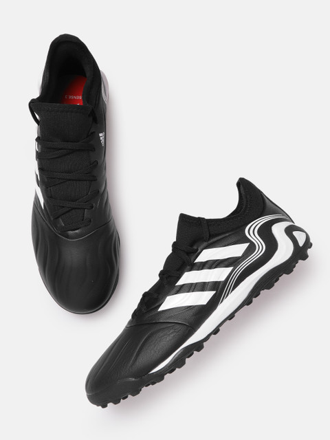 

ADIDAS Men Black & White Textured Copa Sense.3 TF Football Shoes