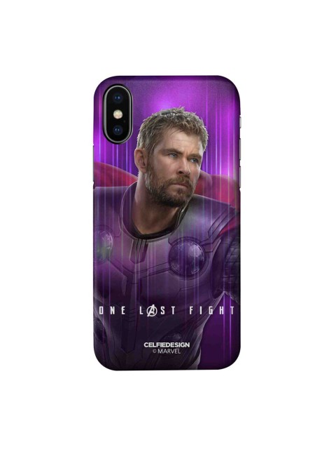 

CelfieDesign Purple Marvel iPhone X Slim Back Case