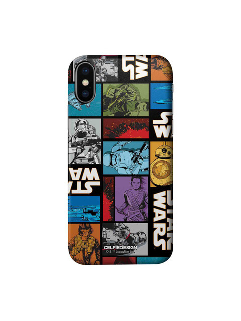 

CelfieDesign White & Blue The Force Awakens iPhone X Slim Back Case