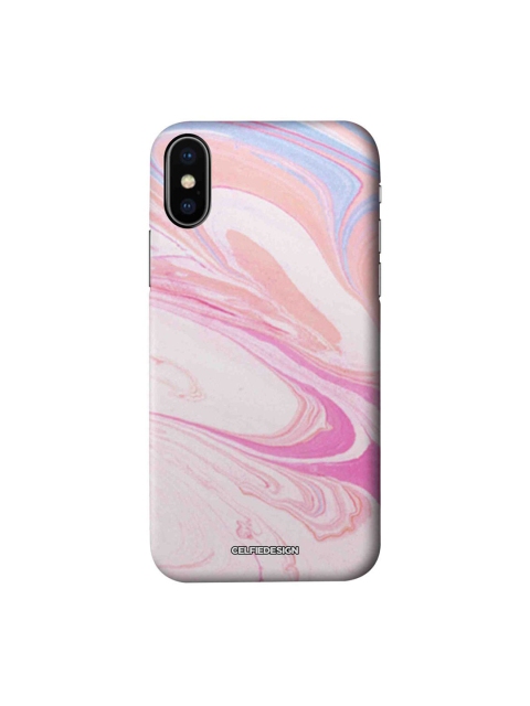 

CelfieDesign Pink Marble Petal iPhone X Slim Back Case