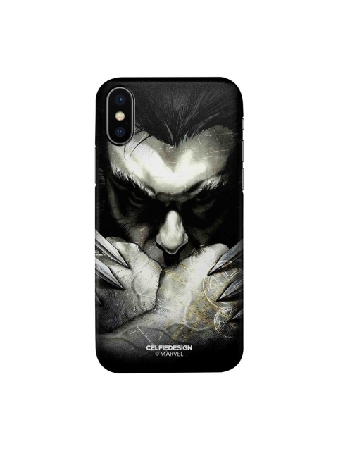 

CelfieDesign Black & Grey The Dark Claws iPhone X Slim Back Case