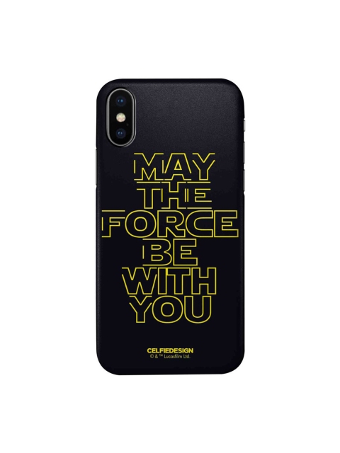 

CelfieDesign Black & Yellow Classic Star Wars iPhone X Slim Back Case