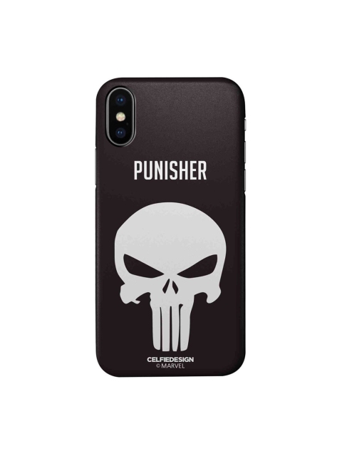 

CelfieDesign Black & White Punisher Symbol iPhone X Slim Back Case