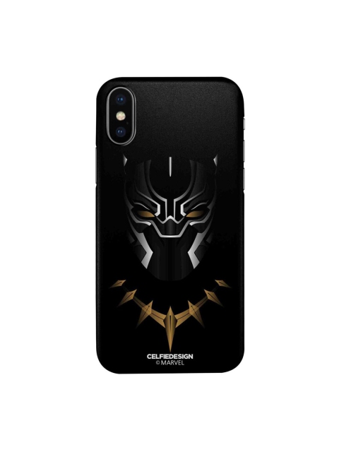 

CelfieDesign Black Minimalistic Black Panther iPhone X Slim Back Case