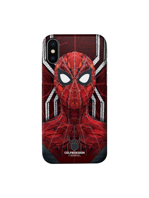 

CelfieDesign Multicolored Spidey Stance iPhone X Slim Back Case, Multi
