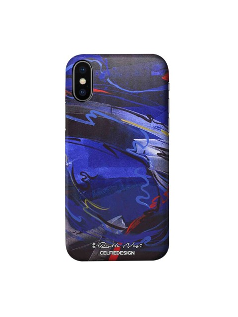 

CelfieDesign Blue Happy Sky iPhone X Slim Back Case