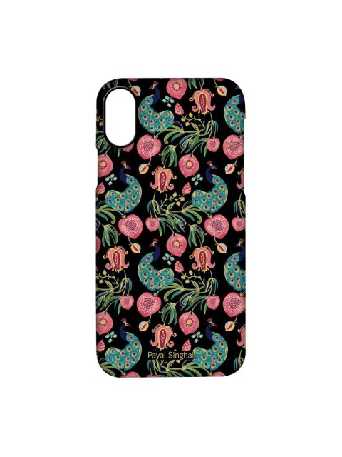 

CelfieDesign Black & Pink Printed Plastic iPhone X Back Case