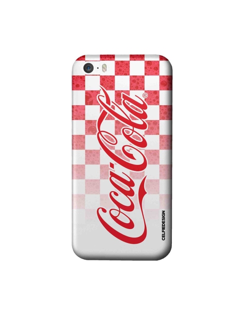 

CelfieDesign White & Red Coca-Cola Fizz Neon Sand iPhone SE Slim Back Case