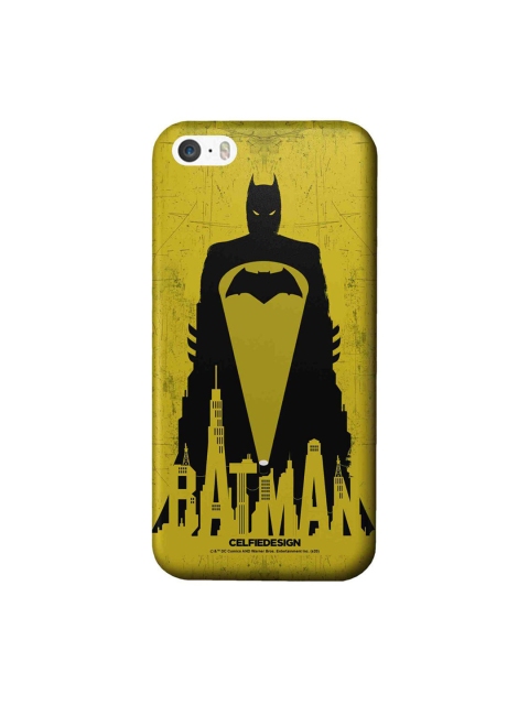 

CelfieDesign Yellow & Black Bat Signal iPhone SE Slim Back Case