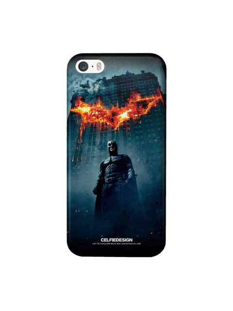

CelfieDesign Blue & Orange Batman Stance Printed iPhone SE Slim Back Case