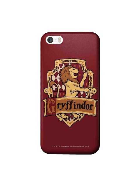 

CelfieDesign Maroon & Brown Crest Gryffindor iPhone SE Slim Back Case