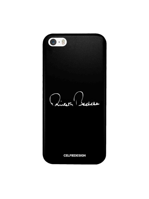 

CelfieDesign Black AB Signature iPhone SE Slim Back Case