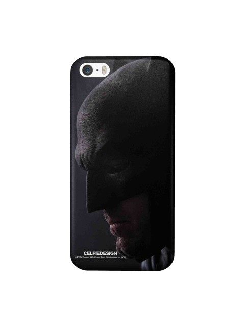 

CelfieDesign Black Batman Superhero Printed iPhone SE Slim Back Case