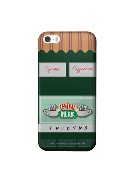 

CelfieDesign Green & White Central Perk iPhone SE Slim Back Case