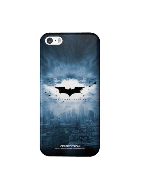 

CelfieDesign Blue & Black The Dark Knight iPhone SE Slim Back Case