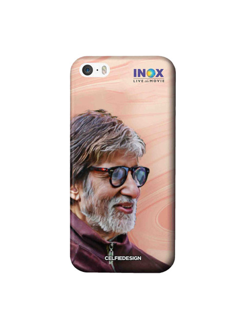 

CelfieDesign Beige & Burgundy Inox Grand Odyssey iPhone SE Slim Back Case